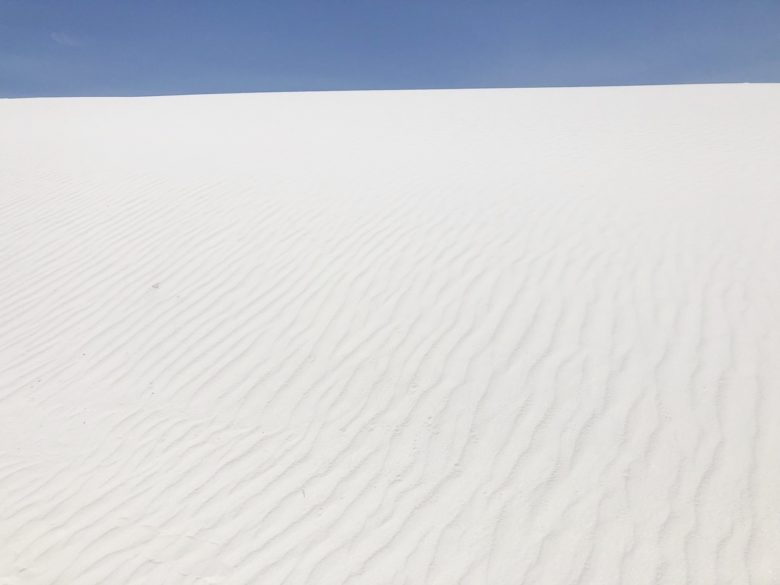 White sands national park (ホワイトサンズ国立公園)ニューメキシコ州