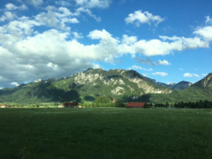 南ドイツのドライブで見られる景色