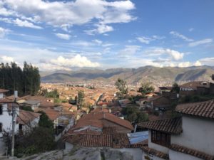 インカ帝国の都。世界遺産でもあるクスコの街の風景