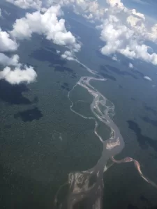 ボリビアを流れるアマゾン川