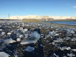 アイスランド　ダイヤモンドビーチ